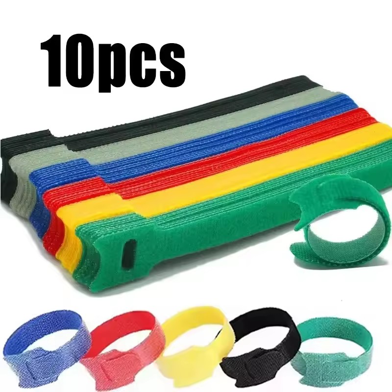 Gear Tie Reusable - 10-50 шт. Многофункциональные кабельные стяжки-липучки, многоразовые