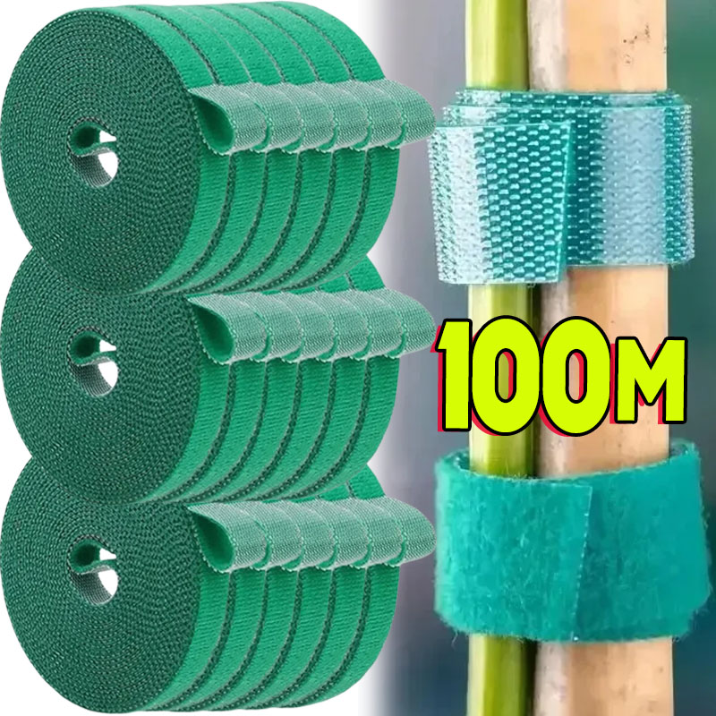 Gear Tie Reusable - 1/100 м регулируемая самоклеящаяся нейлоновая кабельная