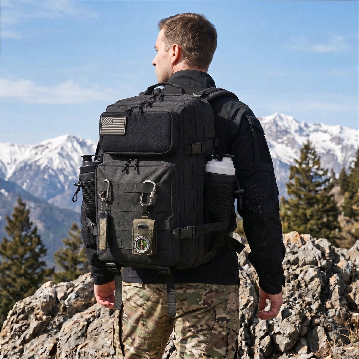Edc Concealed Carry Bag - Тактический рыболовный рюкзак большой вместимости 45