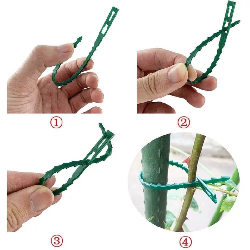 Многоразовые садовые стяжки дл – обзор и цена Gear Tie Reusable