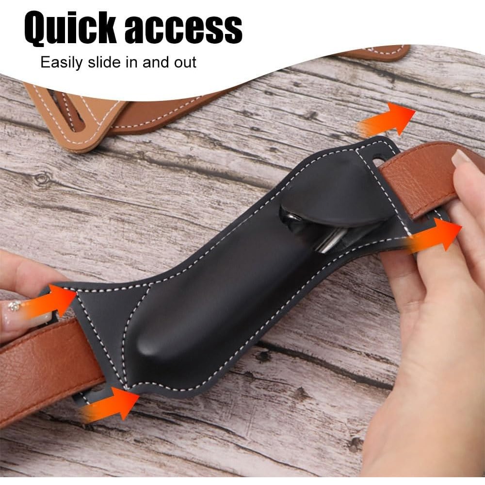 Чехол для складного ножа 5 дюй – обзор и цена Leather Edc. Carry Pouch