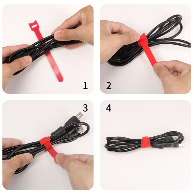10-1000 шт. нейлоновых кабельн – обзор и цена Gear Tie Reusable