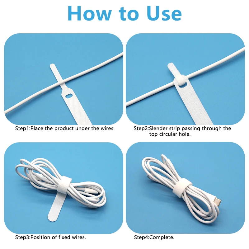20-200 шт. многоразовые кабель – обзор и цена Gear Tie Reusable