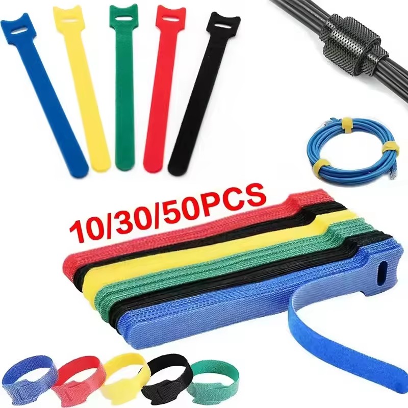 10/30/50 шт. многоразовые кабе – обзор и цена Gear Tie Reusable