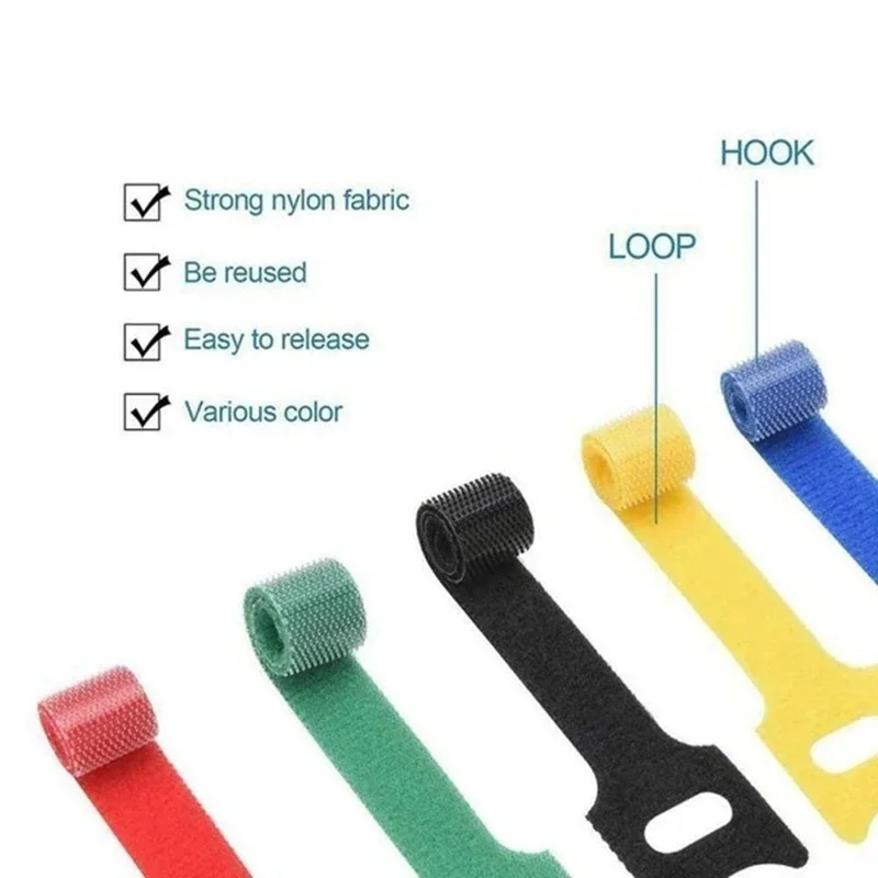 10/30/50 шт. многоразовые кабе – обзор и цена Gear Tie Reusable