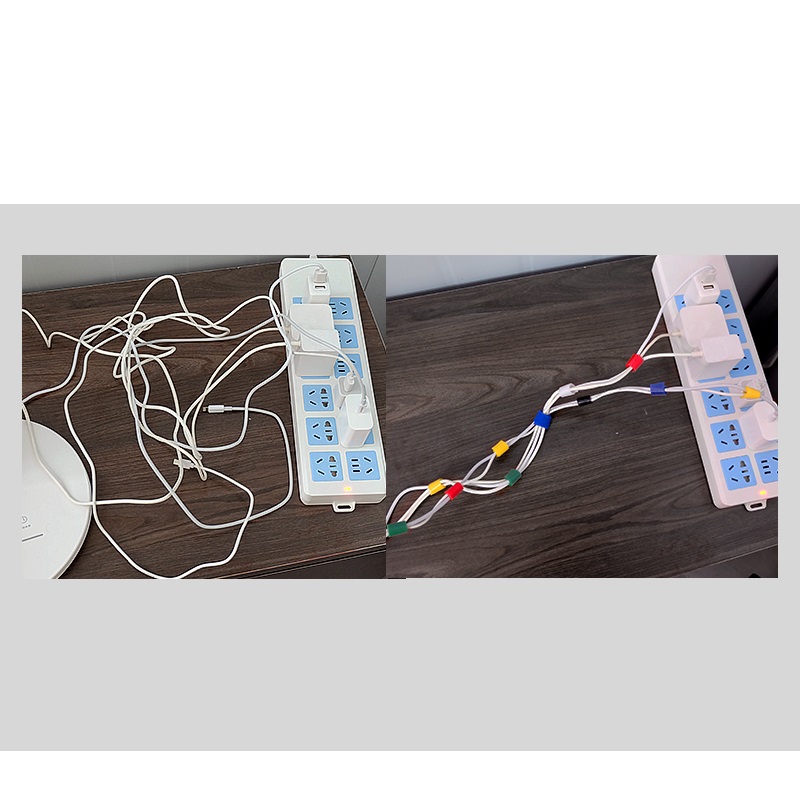 Кабельные стяжки 2/10 м, много – обзор и цена Gear Tie Reusable