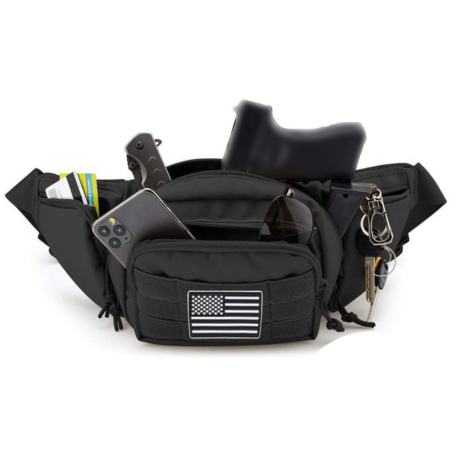 Тактическая поясная сумка-кобу – обзор и цена Edc Carry Gun