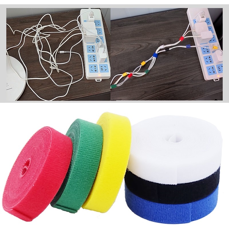Кабельные стяжки 1/5 м, многор – обзор и цена Gear Tie Reusable