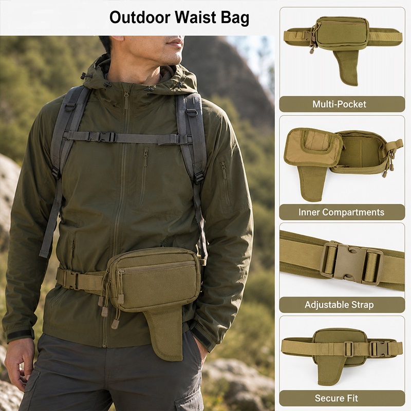Многофункциональная поясная су – обзор и цена Edc Concealed Carry Bag